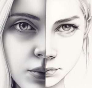 Learn How to Draw Realistic Faces for Beginners with Step-by-Step Tutorials -realistic face of a girl