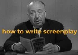 how to write screenplay