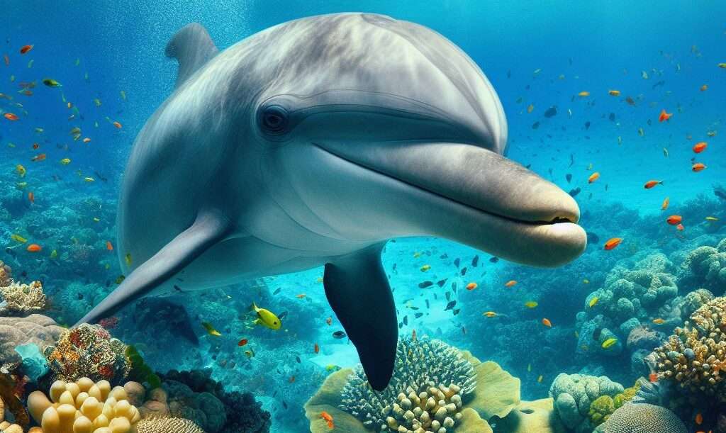 Dolphin portrait