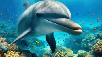 Dolphin portrait