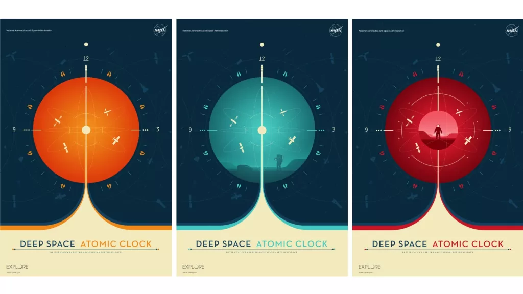 Atomic Clock illustration